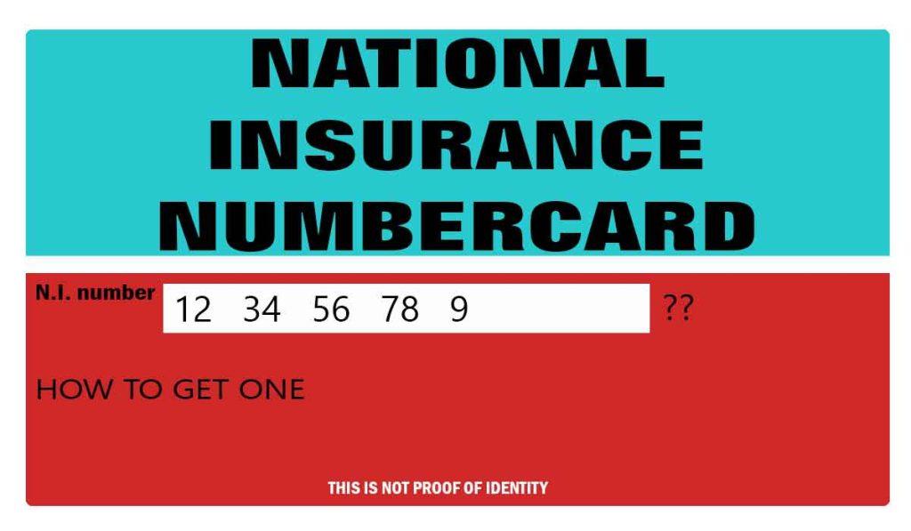 apply for national insurance number